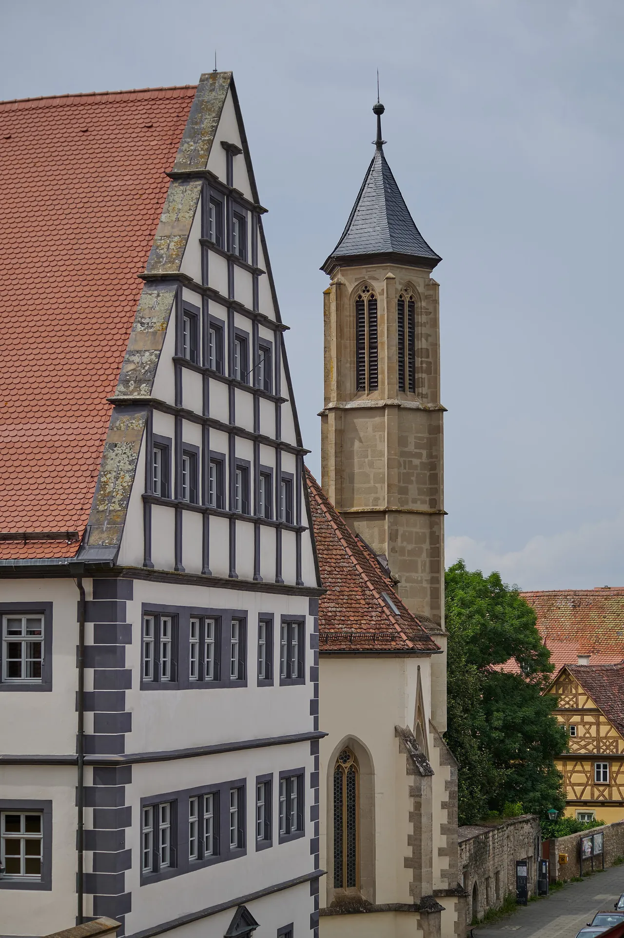 Heilig-Geist-Spital und Spitalkirche in Rothenburg ob der Tauber